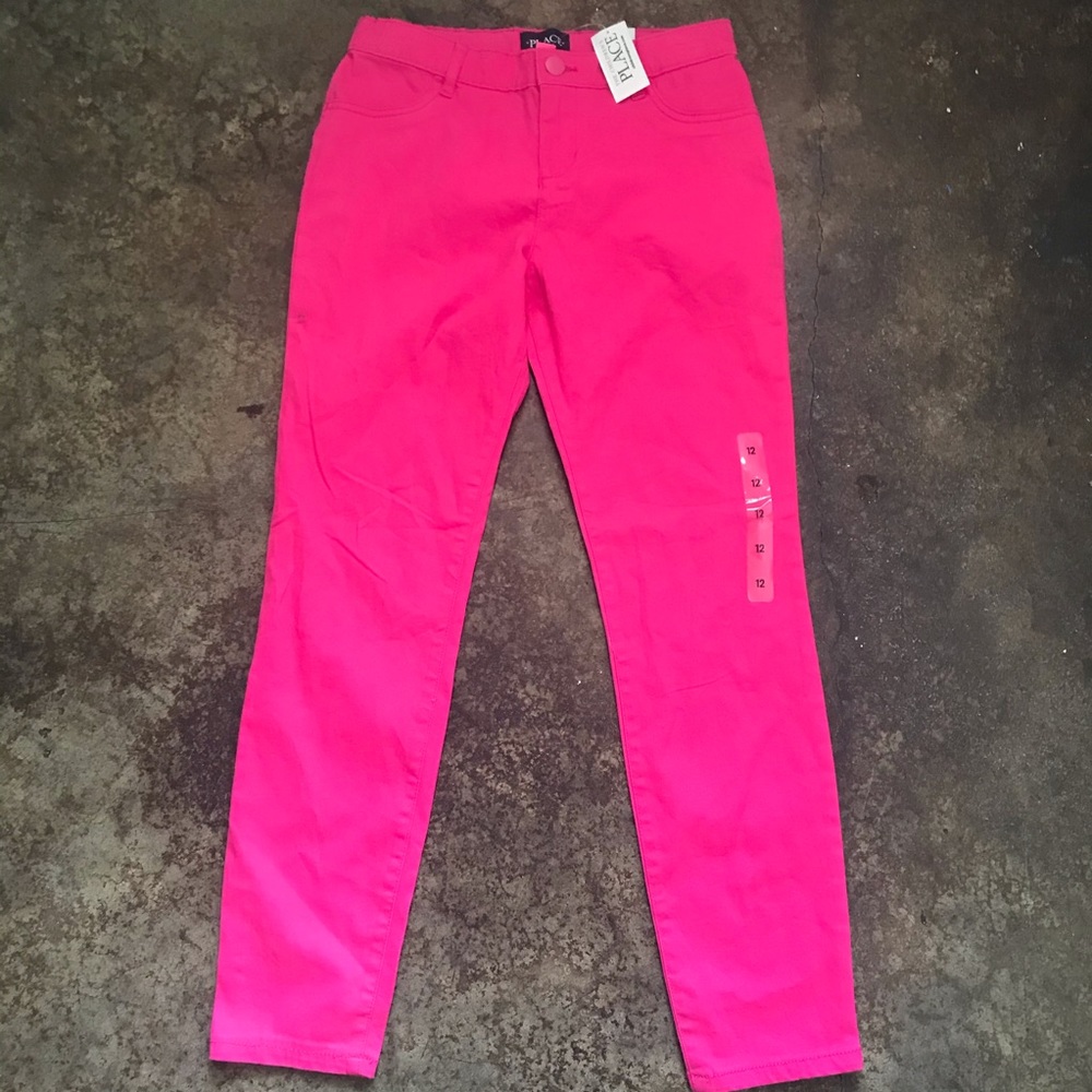 NWT Place Pink Jeans Girls Size 12